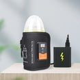 thumbnail image 6 of 1x Portable Baby Bottle Warmer Heater USB Car Charger Travel Cup Milk Thermostat, 6 of 19
