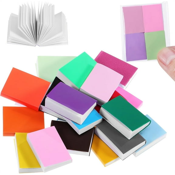 Miniatures Dollhouse Books,24 Pieces Mini Books,Books Model Decorations,Scene Shooting Props,Dollhouse Acessories,Hand-made Book,for Home Kindergarten Mixcolor