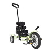 Asa Products Tri-603G The Roll-to-Ride Luxury Three Wheeled Cruiser, Green