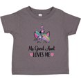 thumbnail image 3 of Inktastic My Great Aunt Loves Me Unicorn Niece Girls Toddler T-Shirt, 3 of 5
