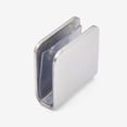thumbnail image 3 of ETHZZLE 4Pcs Mirror Retainer Clips Stainless Steel Plated Silver Glass Clips for Shelves and Cabinets, 3 of 8