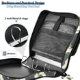 thumbnail image 4 of FORMRS Zipper Binder with Shoulder Strap 2-inch Ring 500 Sheet Capacity File Bag, Navy Flower, 4 of 5