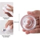 thumbnail image 4 of 9 Pcs Silicone Door Bumper Wall Protector , Self Adhesive Clear, 4 of 5