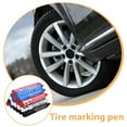 thumbnail image 3 of UPGRATOR 5Pcs Waterproof Tire Marking Crayon Assorted Colors for Home Use Durable Repair Pen on Wet Dry Surfaces, 3 of 6