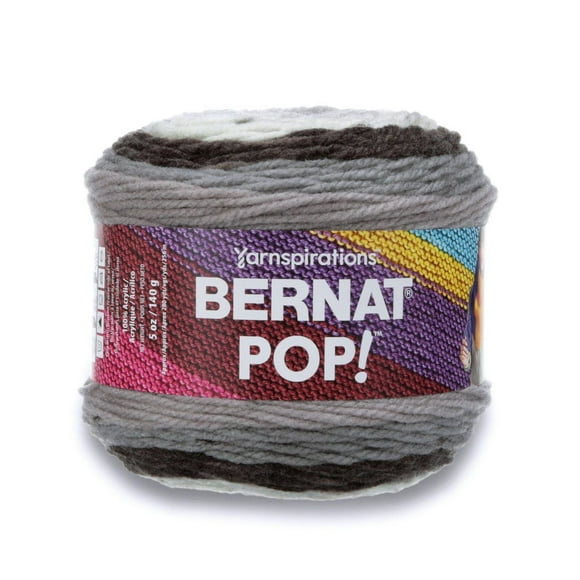 Bernat® Pop!™ Yarn, Acrylic #4 Medium, 5oz/140g, 280 Yards