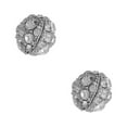 thumbnail image 2 of Pendientes no perforados jinwen 2 piezas con clip para mujer Plata, 2 of 8