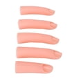 thumbnail image 1 of Modelo de dedo de entrenamiento ANGGREK silicona portátil práctica de uñas 5 piezas, 1 of 8