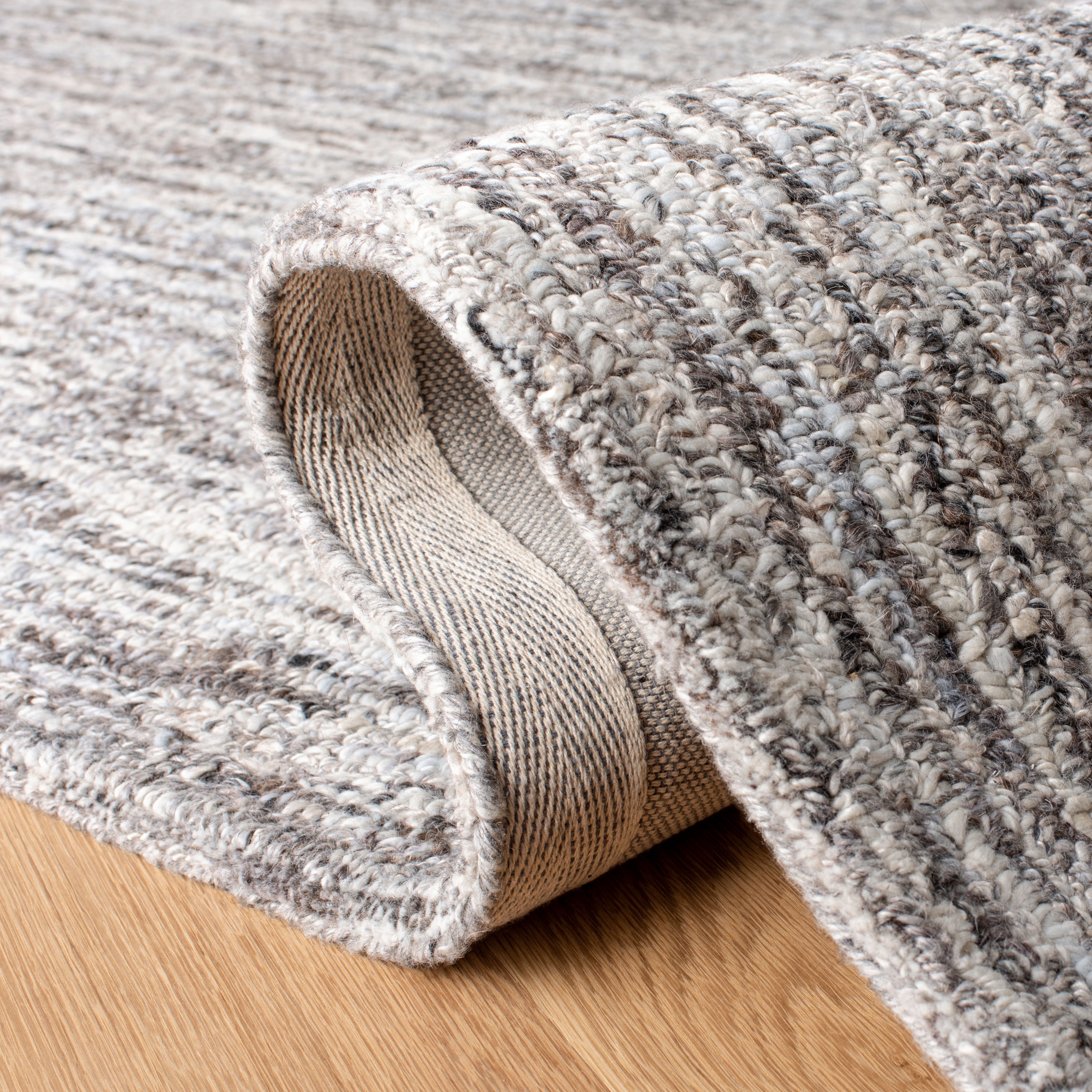 SAFAVIEH Abstract Elizabeth Distressed Runner Rug, Gray, 2'3" x 8'