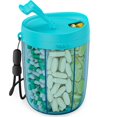 thumbnail image 1 of Bocal à Médicaments Portable Grande Capacité Scellé Transparent Bocal de Rangement pour Pilules Anti-Poussière et Anti-Humidité, 1 of 6