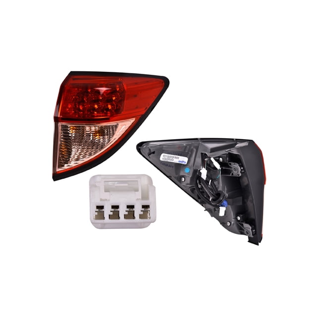 CALAVERA DEPO HR-V 2016 al 2019 Derecha/Pasajero Mica rosa con leds