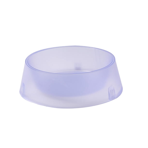 Loving Pet Dog Food Water Bowl No Tip Pet Bowl No Spill Proof Pet Translucent Bowl Transparent Bowl Water Proof and Pet Bowl Cat Dog 5.9inch Pet Cat Small Dog