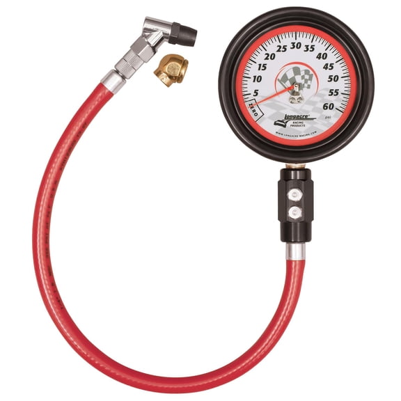 Longacre® 52-52001 Magnum 3-1/2 GID Tire Gauge 0-60 by 1/2 lb