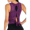 thumbnail image 4 of Alove Women's Split Back Loose Sport Camisole Quick Dry Yoga Tank Top, 4 of 5