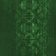 thumbnail image 1 of Ahgly Company Indoor Square Oriental Emerald Green Industrial Area Rugs, 6' Square, 1 of 4