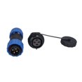 thumbnail image 4 of Aviation Plug Socket IP68 Waterproof Connector Rear Nut Male Female Butt Terminal 380V SP204 Pin, 4 of 5