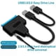 thumbnail image 2 of RYRA SATA To Dual USB3.0 Adapter Converter Lines JMS578 Adapter Cable For 2.5 Inch SATA/HDD Plug And Play Without Driver Softwar, 2 of 5