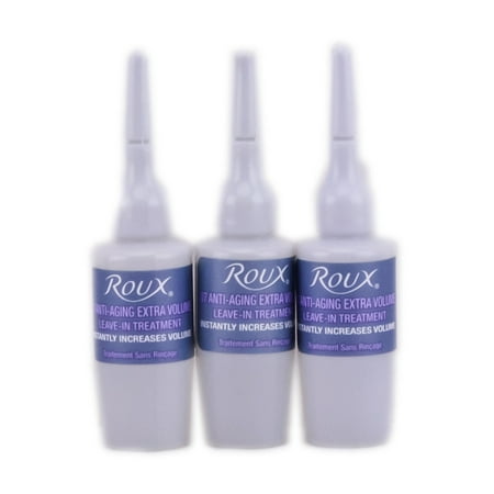 Roux Leave In Treatment 07 Anti Aging Extra Volume By 89% ( By 89% / 3pk x 0.5 (Best Rated Anti Aging Products 2019)