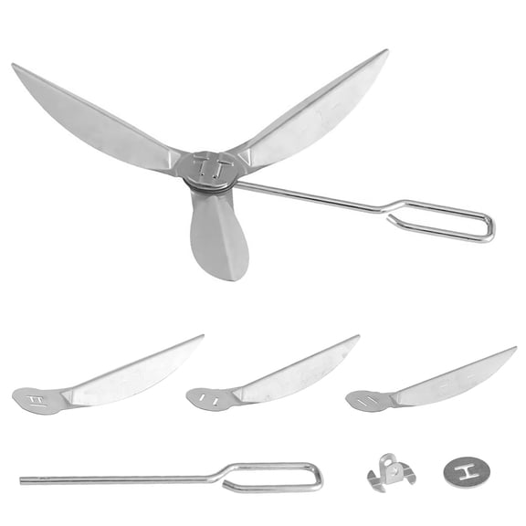 One-Touch Ash Sweeper Cleaning System Kit, Replacement Parts for Weber 22.5 Inch Charcoal Kettle Grill 57cm, Fit Weber 7444 Ash Removal System
