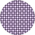 thumbnail image 1 of Ahgly Company Machine Washable Indoor Round Transitional Blossom Pink Area Rugs, 8' Round, 1 of 7