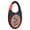Black, variant on QIUXUJ-6.8cm Clip On Digital Pedometer, Ergonomic Carabiner Step Counter, Portable Daily Walking Fitness Tracker for Outdoor Workout Hiking, Compact Pocket Sports Accessory Supplies (Black-B)