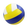 thumbnail image 4 of Volleyball size 5 Ball Ball Play Soft Pool Juego impermeable Juego de playa Volleyball Volley Ball para niñas para niños Adolescentes adolescentes azul amarillo, 4 of 8