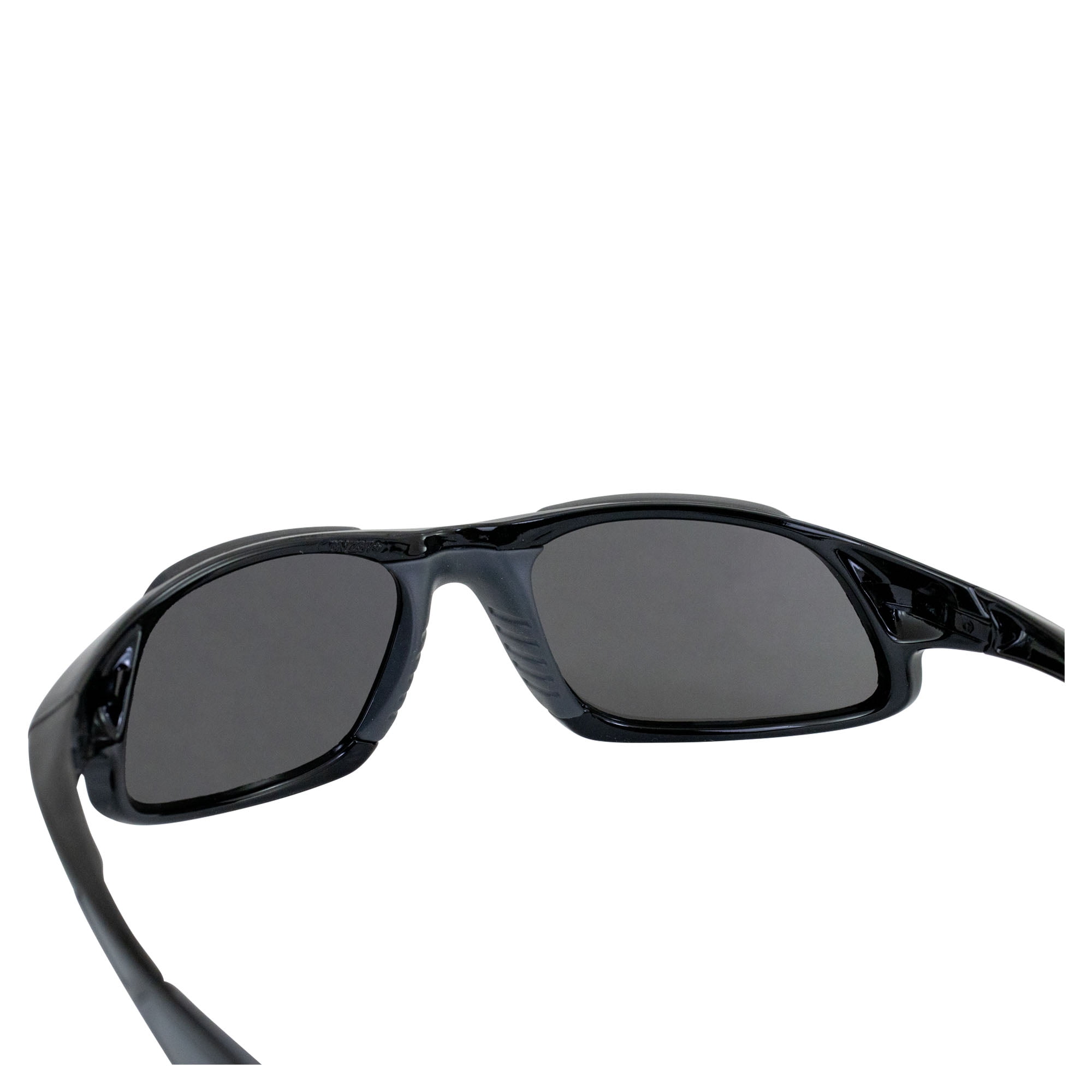 Cougar, Safety Glasses, Anti-Fog & Anti-Scratch, Blue Lens, Black Frame