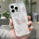 thumbnail image 3 of Funda de silicona transparente para iPhone, carcasa de lujo, rosa, Tuilp, 15, 14, 12, 13, 11 Pro Max, X, Xs, Xr, 7, 8, 15Plus, SE, 3 of 5