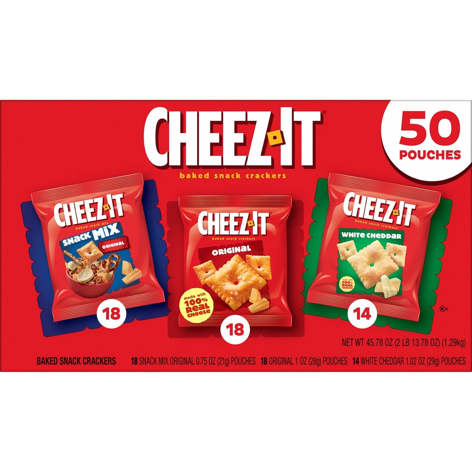 Cheez-It Snack Mix and Baked Snack Crackers Variety Pack