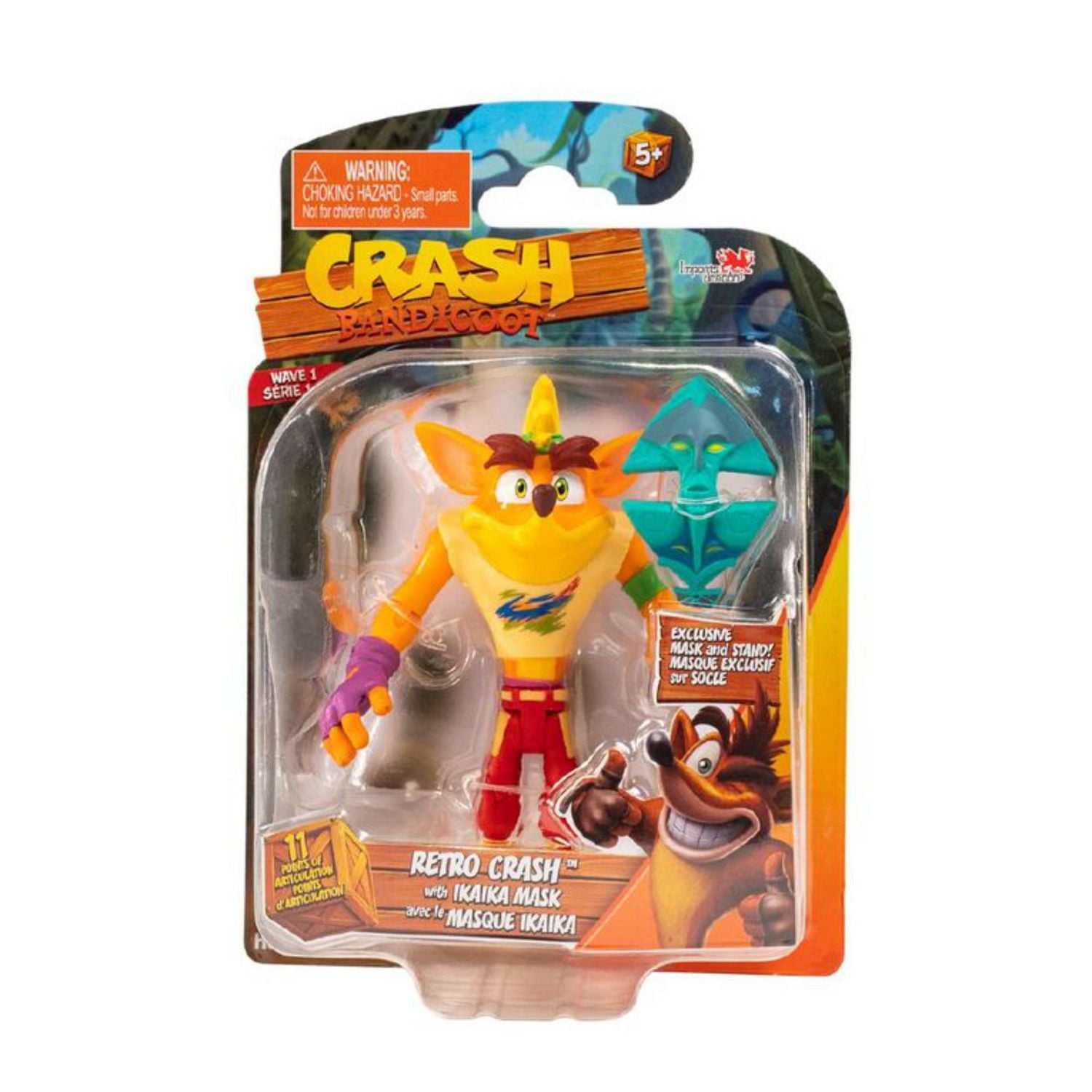 Crash Bandicoot 4.5 assorted Figures