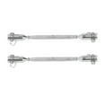 thumbnail image 1 of Turnbuckle Hook, 2pcs Firm Connection Jaw Turnbuckle Wide Application Easy Operation  For Industrial Use M5,M4, 1 of 8