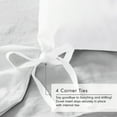 thumbnail image 6 of Regency Heights Full Duvet Cover Set, Soft Washed Pleated Duvet Cover Full, 3-Piece Bedding Set with Pillow Shams, White, 6 of 11