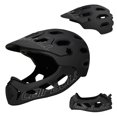 thumbnail image 2 of Casco de bicicleta de cara completa Casco de ciclismo para adultos con protector de barbilla desmontable para ciclismo de montaña cuesta abajo, 2 of 3