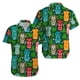 thumbnail image 2 of Camisas retro Tiki Aloha para hombre, blusa con botones y solapa hawaiana de manga corta con estampado 3D de estilo tropical para playa, 2 of 4