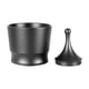 thumbnail image 2 of Vaso dosificador de café de aleación de aluminio, suministros de cocina, recipiente distribuidor de café. Negro, 2 of 9