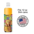 thumbnail image 4 of Carolines Treasures LH9415MUK Vizsla Easter Eggtravaganza Ultra Hugger for slim cans Slim Can multicolor, 4 of 6