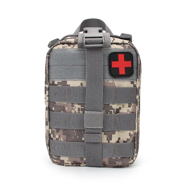 Bolsa táctica para salvar vidas Ifak de primeros auxilios médicos Emt Rip-away Molle, paquete médico para exteriores, paquete de herramientas de rescate para montañismo/escalada hecho de 600