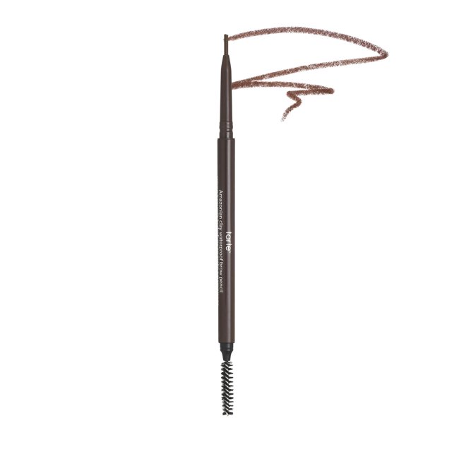 Lápiz para cejas, tarta, arcilla amazónica, impermeable, marrón medio