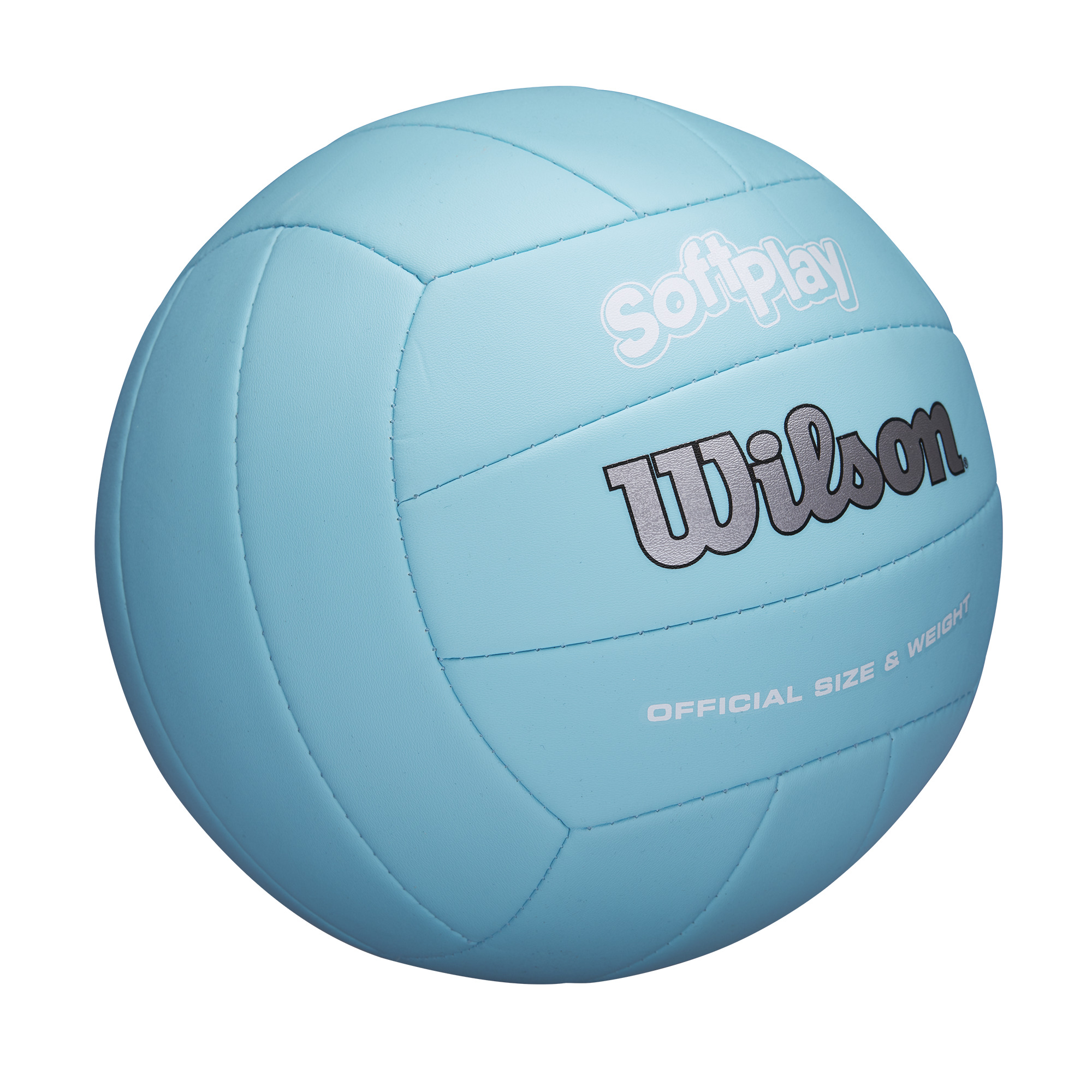 Wilson Soft Play Outdoor Volleyball, Official Size, Blue - image 5 of 7