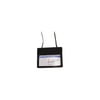 Advantus Horizontal ID/Convention Neck Pouch Horizontal - Nylon - 12 / Pack - Black