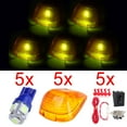 thumbnail image 2 of Scitoo Fit For Ford Super duty pickup truck T10 5-5050-SMD LED Bulb + Wiring Pack + 5Pcs Cab marker Amber Light Clearance, 2 of 5