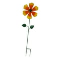 thumbnail image 4 of Aymzbd Metal Flower Decorative Garden Stake Windspinner for Patio Planter Pot Porch Orange, 4 of 9