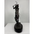 thumbnail image 2 of Frederic Remington Solid American Bronze Statue "Cheyenne" medium size 11.5"H x 11"L x 5"W, 2 of 6