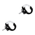 thumbnail image 1 of Greeniant Gancho para scooter Aleación de aluminio Scooter Suspensión delantera Soporte en forma de O Reemplazo para M365, Negro Negro 2piezas Greeniant CBP070822, 1 of 6