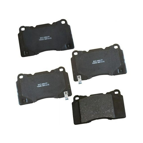 Front Brake Pad Set - Compatible with 2010, 2013 - 2016 Hyundai Genesis Coupe 2014 2015