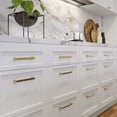 thumbnail image 3 of Atlas Homewares A663 Sweetbriar Lane 3-3/4" Center To Center Handle Cabinet Pull - Brass, 3 of 4