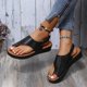 thumbnail image 5 of Sandalias de mujer transpirables de moda Sandalias de jersey de mujer Wmkox8yii  nm6719, 5 of 9