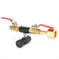 thumbnail image 3 of Durable With Two On/Off Valves Soda Adapter, Practical CO2 Refill Adapter, for  for Soda Water, 3 of 8