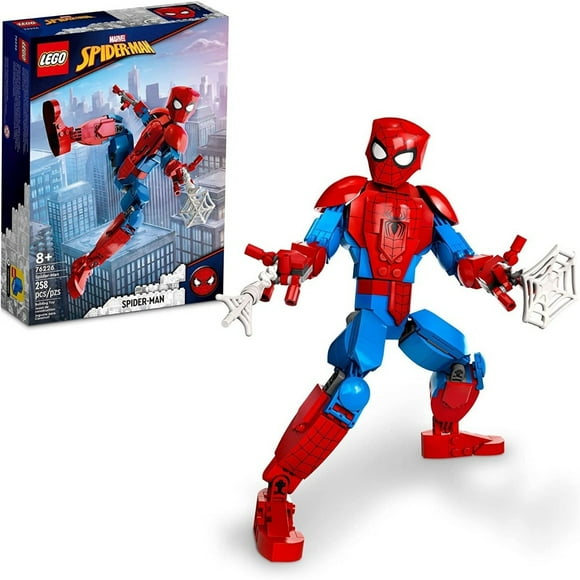 Playskool Heroes Marvel Super Hero Adventures Mega Mighties Spider-Man Collectible 10" Action Figure, Toys for Kids Ages 3 & Up
