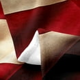 thumbnail image 3 of American Flag Blanket Man Woman,United States Throw Blanket 40x50 Inch,USA Federations Stars Fleece Blanket,Brown Wooden Plank Flannel Blanket Warm, 3 of 4
