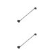thumbnail image 4 of Pestillo de gancho y ojo Riwesomey cerradura de puerta acero inoxidable con tornillos de montaje tipo 7 2piezas, 4 of 5